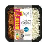 Poulet korean bulgogi ISALI, 1 part, 350g dont 100G offert
