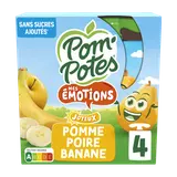 POM'POTES joyeux, gourdes 4x90g