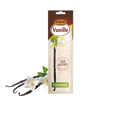 1 Gousse de vanille VAHINE, 3g