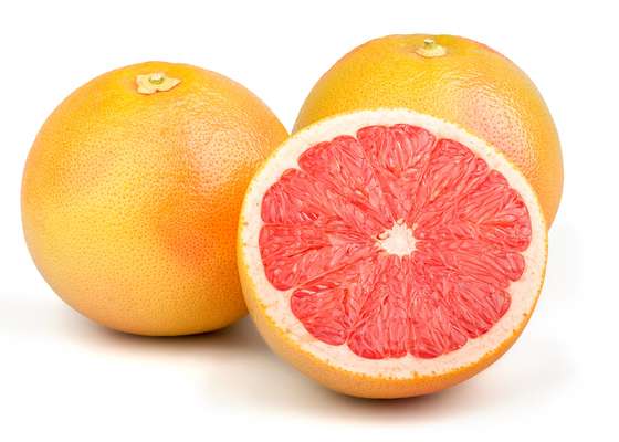 Lot de 3 Pomelo rose/rouge star ruby BIO (calibre moyen), Espagne