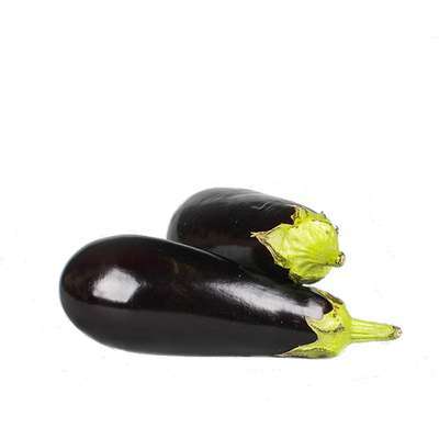 Lot de 2 aubergines (gros calibre), Pays-Bas