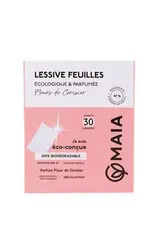 Lessive feuilles parfum Fleurs de Cerisier, Maia (30 lavages)