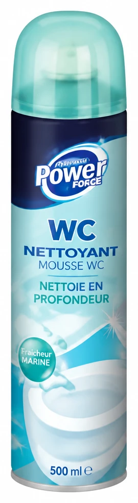 Nettoyant mousse WC Power Force