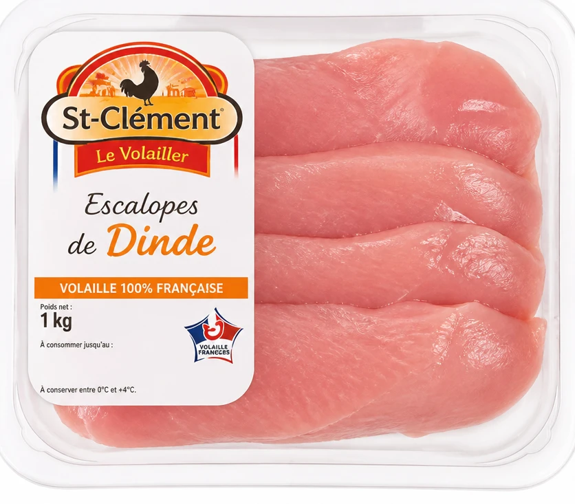 St-Clement Le Volailler Escalopes de Dinde
