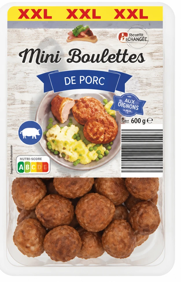 Mini boulettes de porc