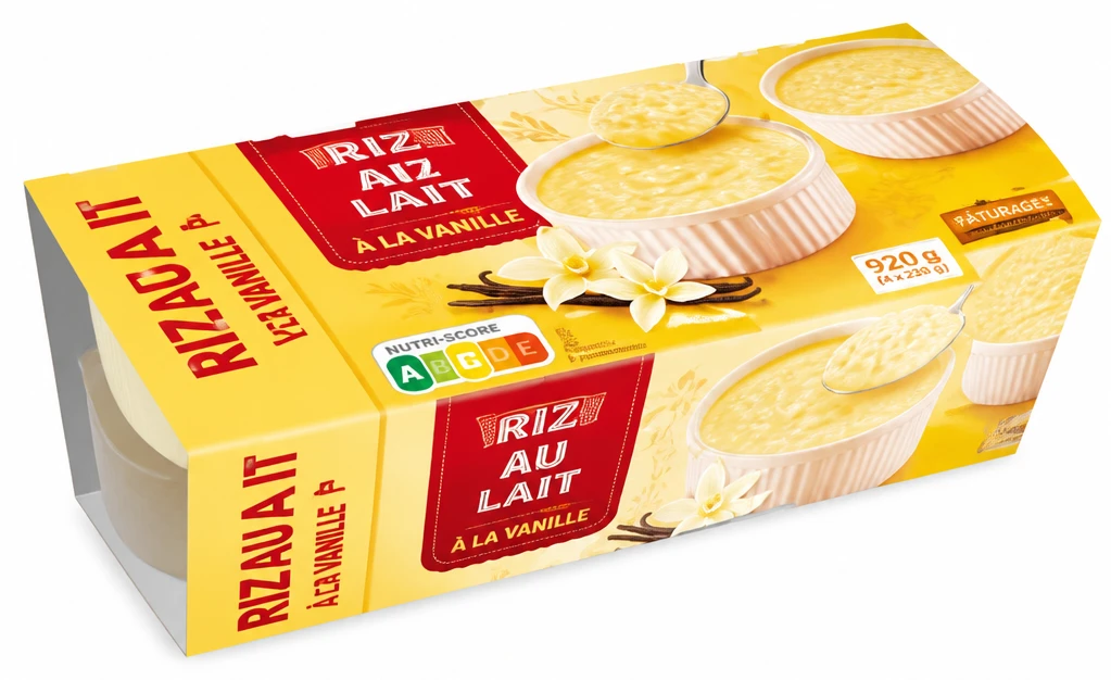 Riz au lait à la vanille