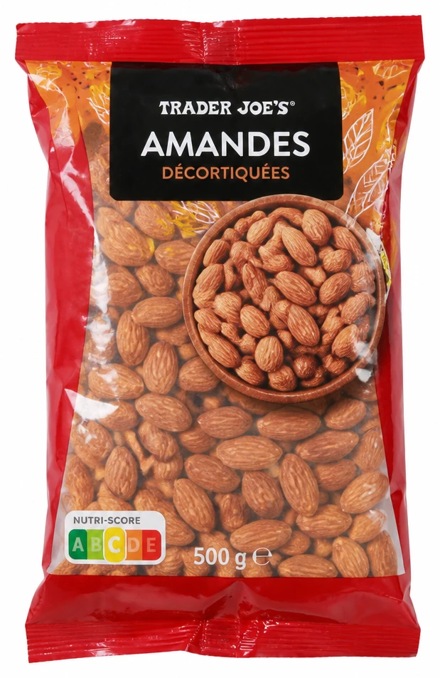 Amandes décortiquées