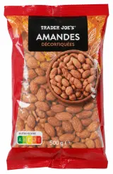 Amandes décortiquées