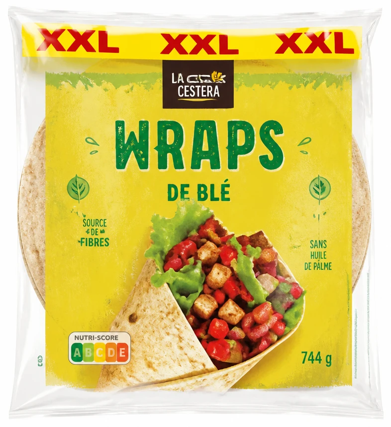Wraps de blé