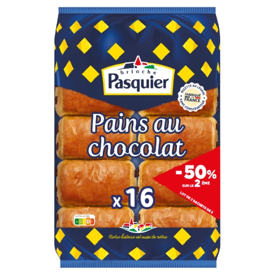 Pains au chocolat au levain PASQUIER