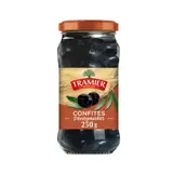 Olives Noires Dénoyautées Confites TRAMIER