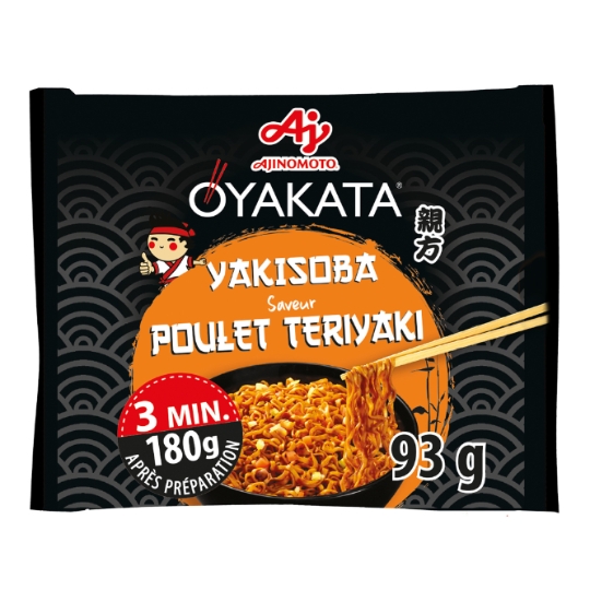 Nouilles Instantanées Yakisoba Saveur Poulet Teriyaki OYAKATA