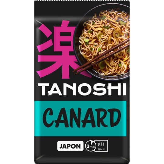 Nouilles Instantanées Saveur Canard TANOSHI