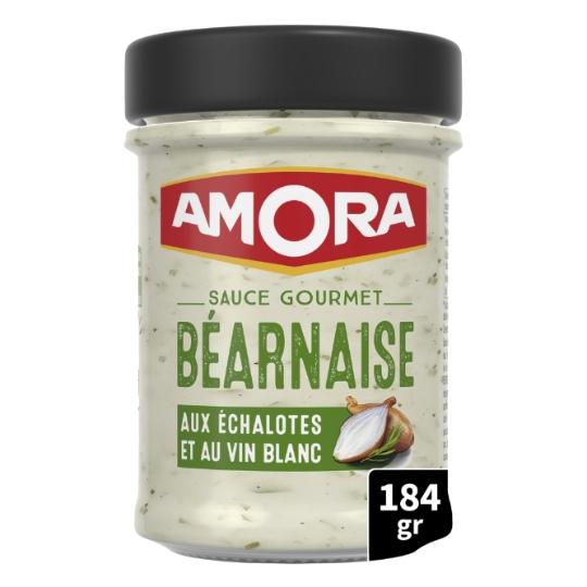 Sauce Gourmet Béarnaise Échalotes Vin Blanc AMORA