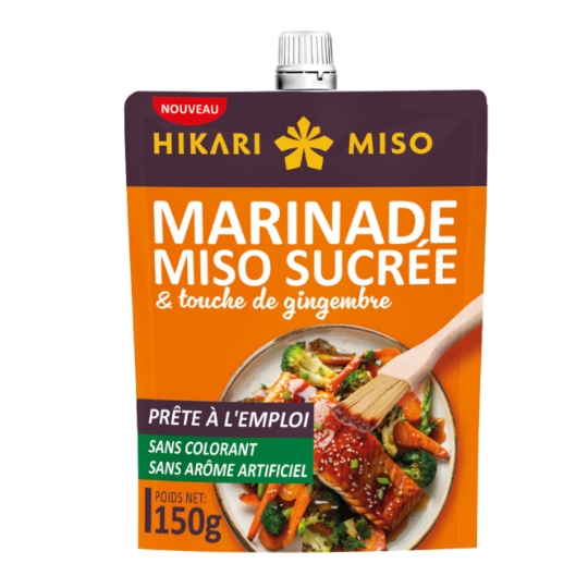 Marinade Miso Sucrée Touche de Gingembre HIKARI MISO
