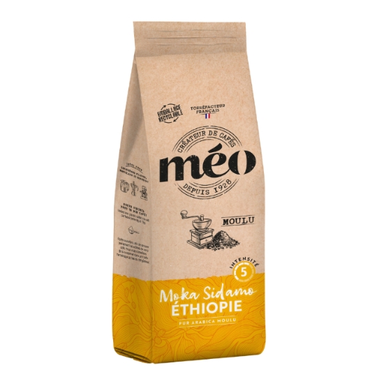 Café Moulu Moka Sidamo Ethiopie MEO