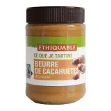 ETHIQUABLE Beurre de cacahuètes du Nicaragua sans huile de palme