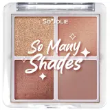 SO JOLIE So Many Shades Palette 4 fards à paupières nude