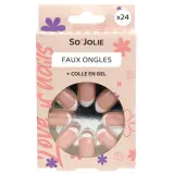 SO JOLIE Faux-ongles french manicure