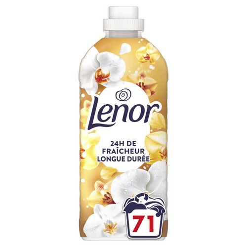 Lenor Adoucissant Fraîcheur longue durée Ambre & Orchidée x71