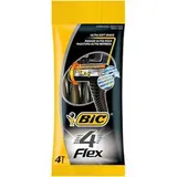 Bic Rasoirs jetables Flex 4, 4 pièces