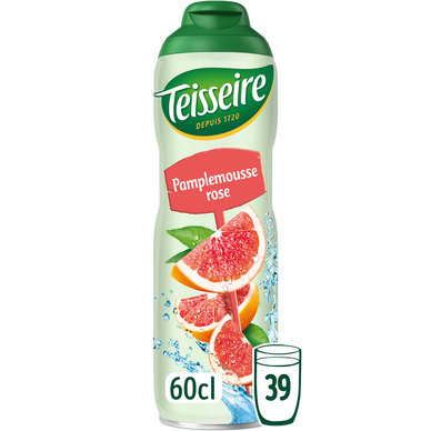 Sirop de Pamplemousse rose TEISSEIRE, bidon 60cl