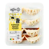 Gyozas au poulet + sauce soja et aigre douce AGIS, 8 pièces, 200g