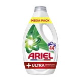 Lessive liquide ARIEL + Ultra détachant 44 lavages 1,98L