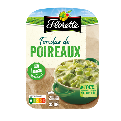 Fondue de Poireaux Florette - Barquette 2x175g