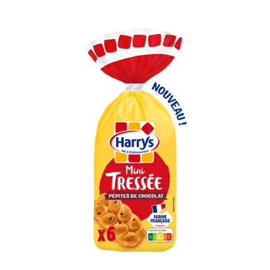 Mini tressée chocolat HARRYS 210g