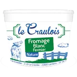Fromage blanc fermier LE CRAULOIS 500g