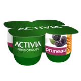 Yaourts aux fruits bifidus pruneau ACTIVIA - 4x125g