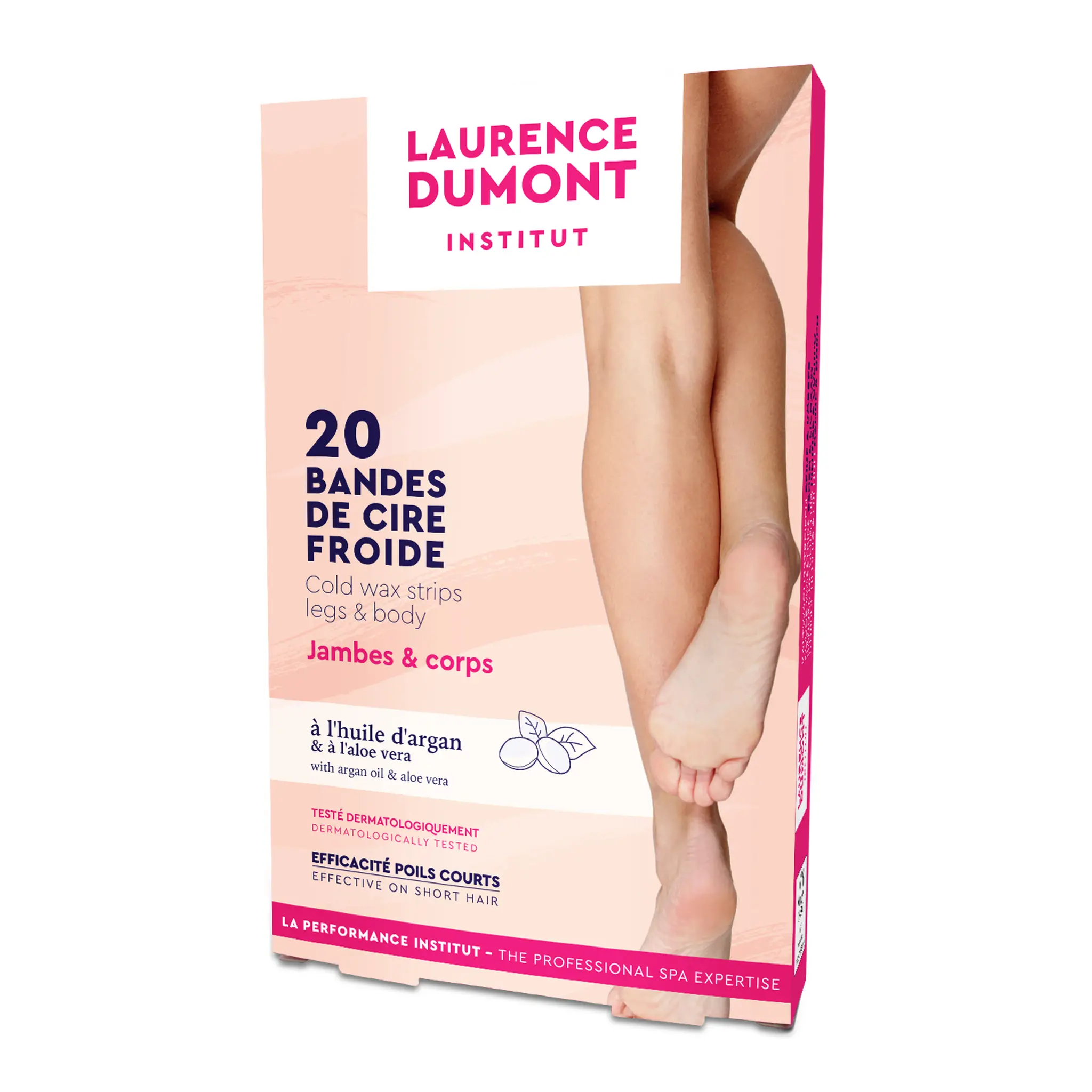 LAURENCE DUMONT Bandes de cire froide jambes et corps
