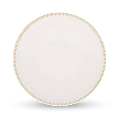 Collection Linea Assiette plate 27cm beige Linea, 1 pièce
