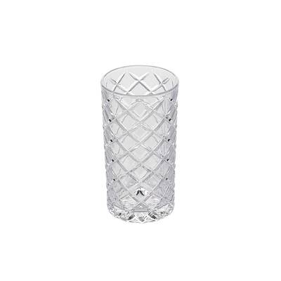 Collection Peacock Verre 41cl damier Peacock, 2 verres