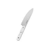 Collection Chop Couteau chef aspect nacré blanc Chop, 1 couteau