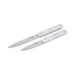 Collection Chop Set de couteaux 2 pièces aspect nacré blanc Chop, 2 pièces
