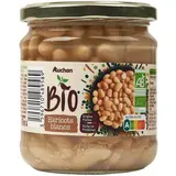Auchan BIO Haricots Blancs Bio en conserve, 330g