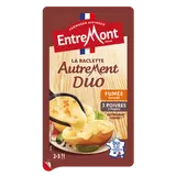 Fromage à raclette autrement duo fumé & 3 poivres ENTREMONT - 300g