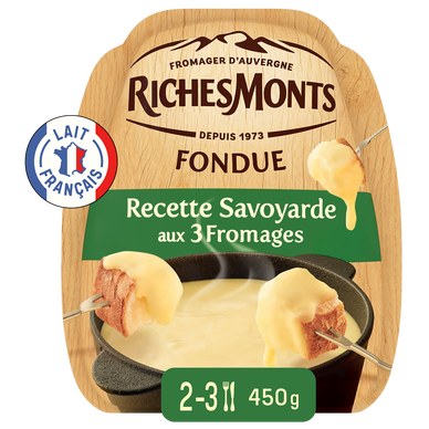 Fondue savoyarde aux 3 fromages RICHESMONTS - 450g