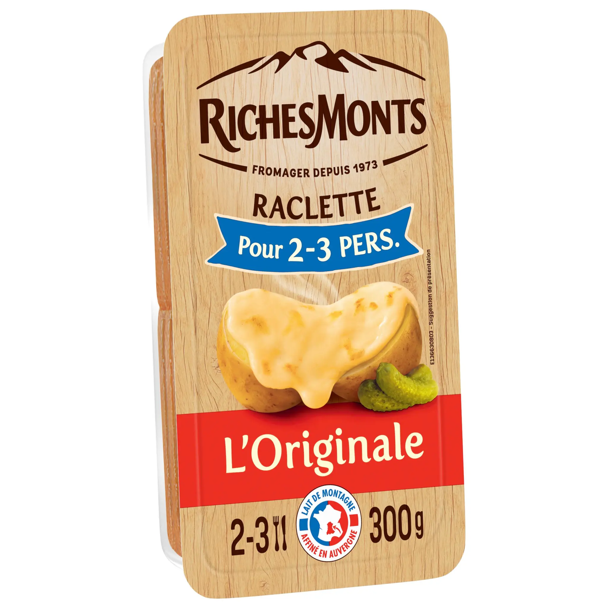 RICHESMONTS Fromage à raclette lover classique