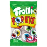 TROLLI Bonbons en forme d'oeil goût fraise acidulé
