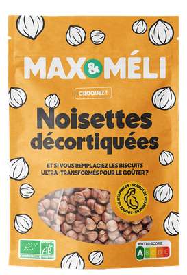 Noisette décortiquée BIO, Max & Méli (1 kg), France