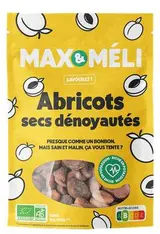 Abricots secs denoyautés BIO, Max & Meli (1 Kg), Turquie