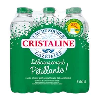 Cristaline pétillante (6 x 50 cl)
