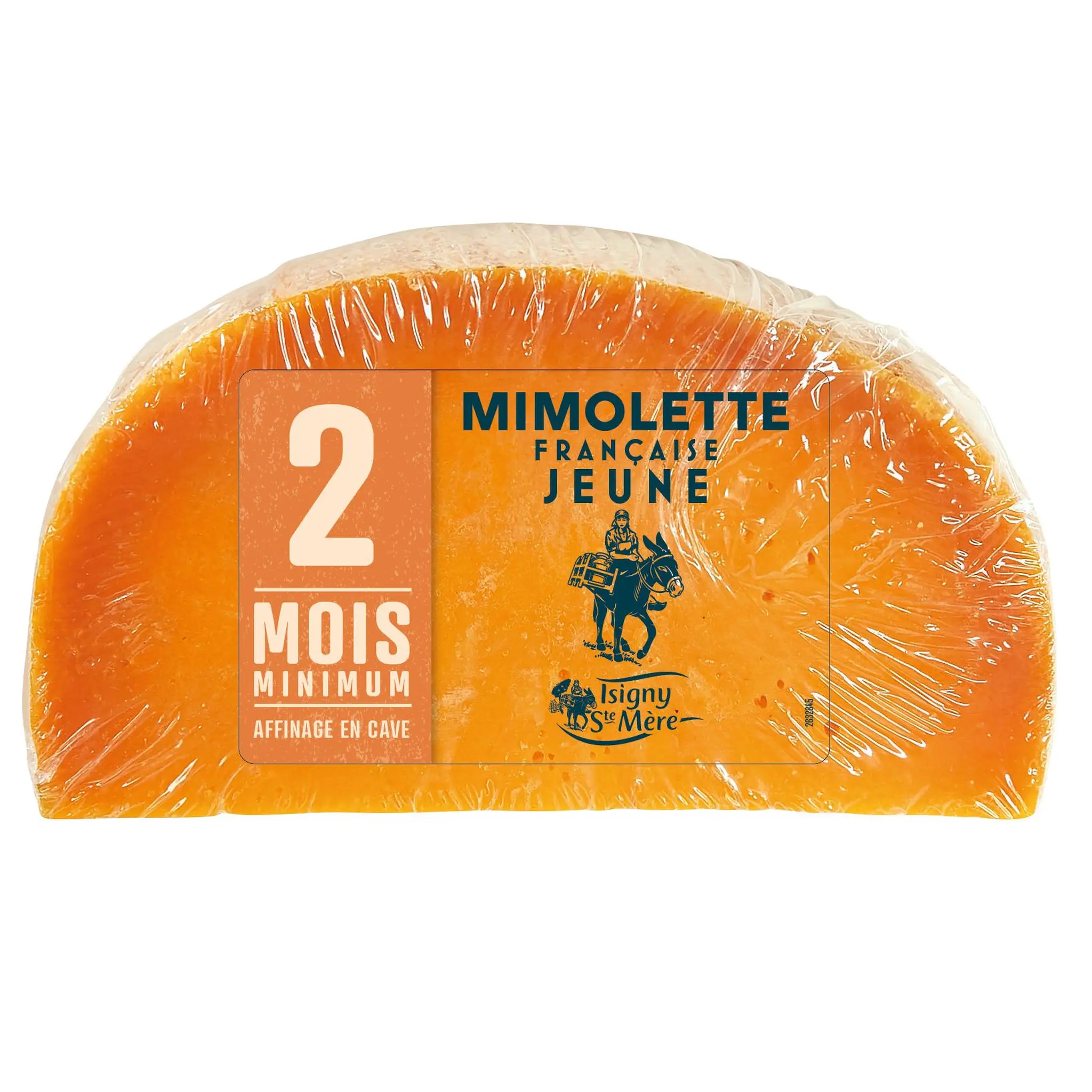ISIGNY STE MERE Mimolette française jeune affinage 2 mois minimum en cave