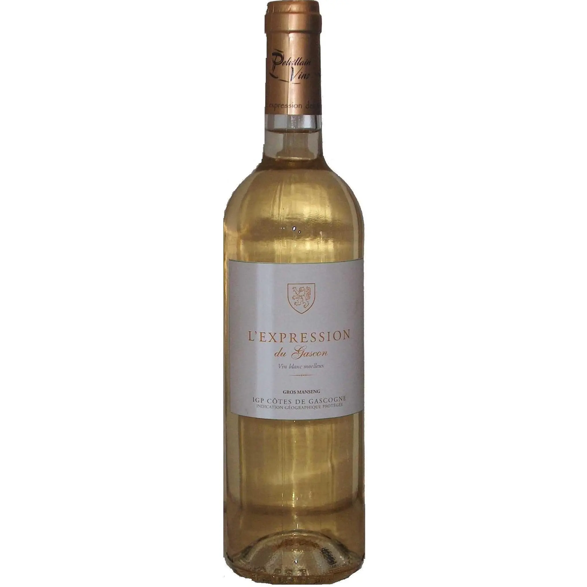 IGP côtes de Gascogne Pelvillain Vins blanc L'Expression du Gascon moelleux HVE