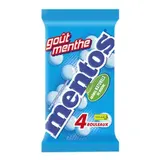 Chewing-gum à la menthe, Mentos (4 x 38 g)