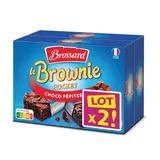 Mini Brownies au pépites de chocolat, Brossard LOT DE 2 (2 boites de 8 x 30 g)