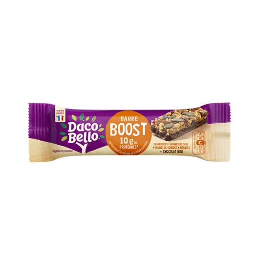 Barre Boost Protéinée au Chocolat Noir DACO BELLO